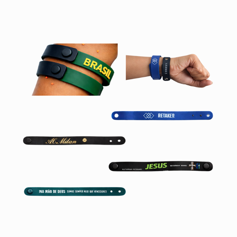 Pulseiras Emborrachadas